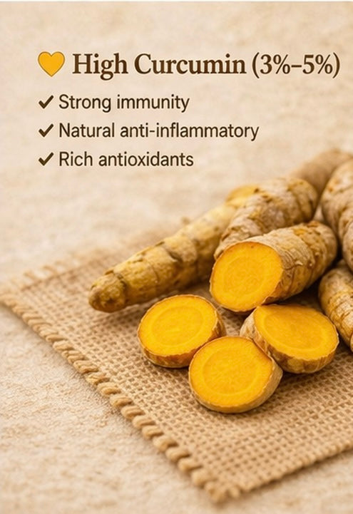 Salem Haldi Powder (Haldi) – Pure & Unadulterated by Gud & Gram | 500g