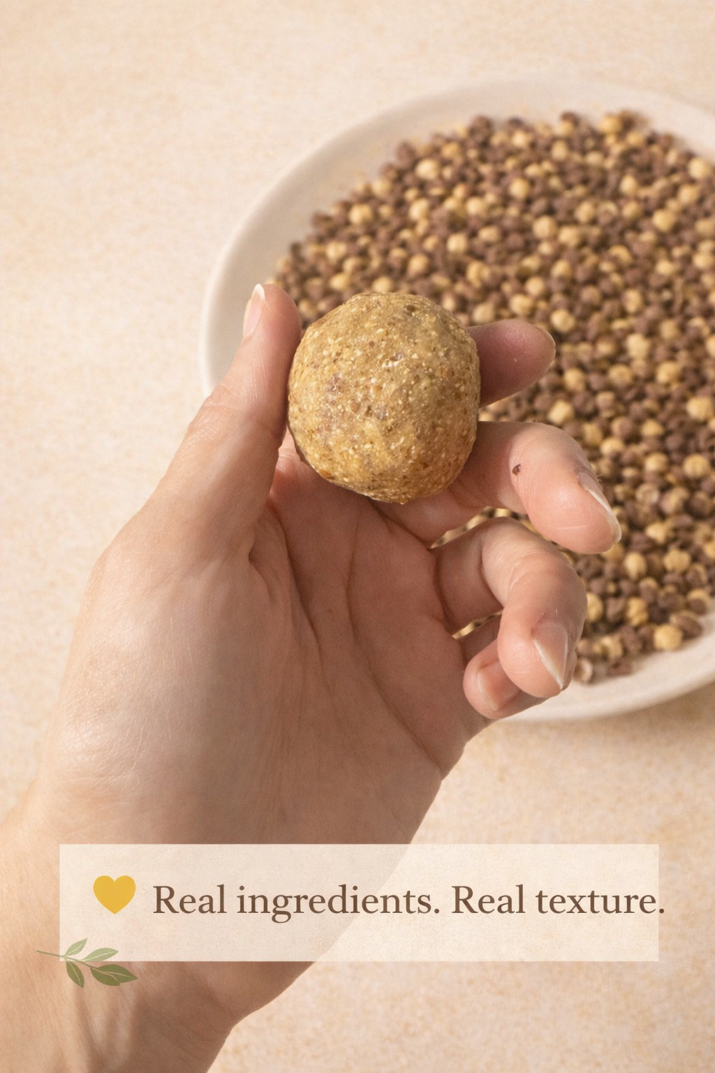 Almond Roasted Chana Ladoo – Healthy Natural Jaggery Sweet by Gud & Gram