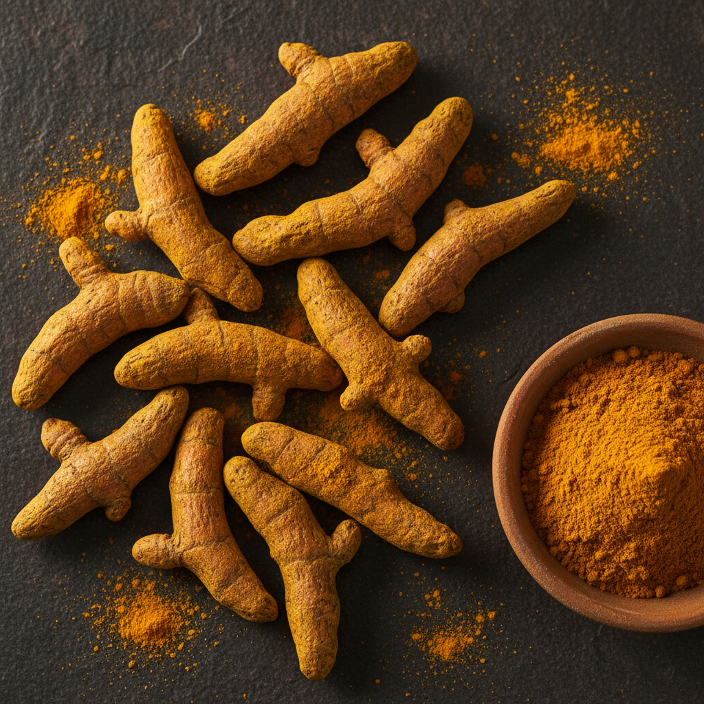 Dry Turmeric Fingers