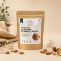 Monk Fruit Almond Combo Ladoo – Kraft Pouch with Gud & Gram Label